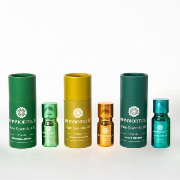 Ätherische Öle: Immortelle, Artemisia & Mentha